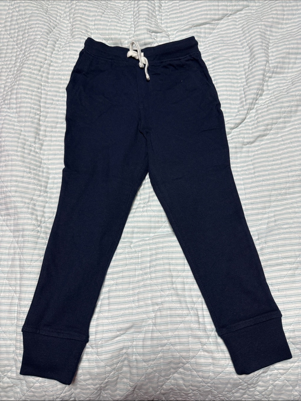 Crewcuts Navy Kids Drawstring Joggers 6